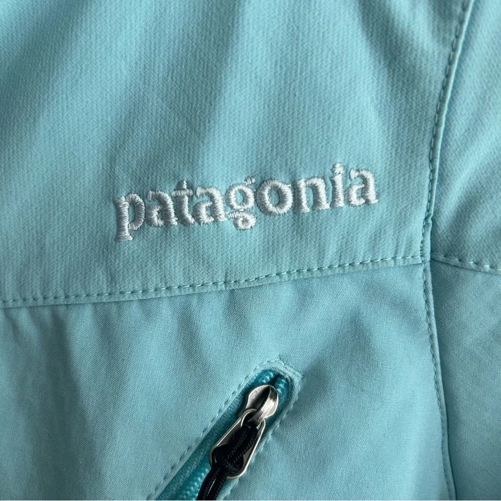 Patagonia Integral Aqua‎ Unlined Windbreaker Zip Up Jacket
